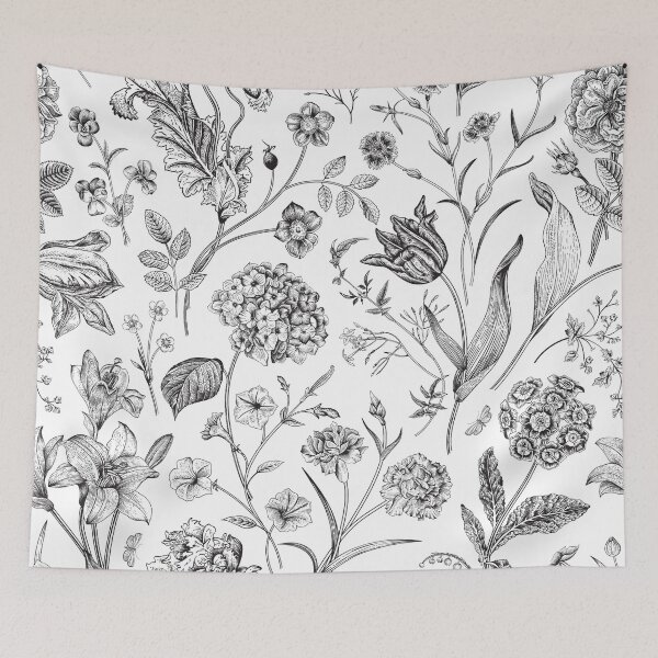 Item preview, Toile de Jouy  designed and sold by janesbotanics.