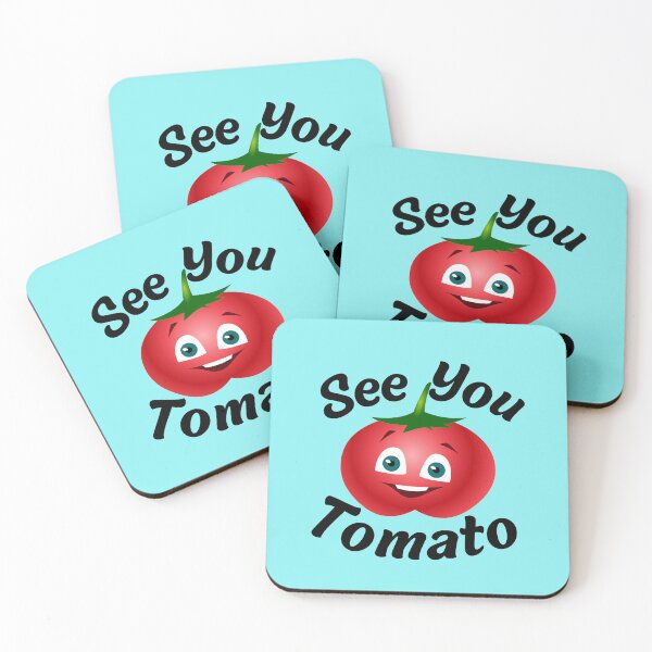 Item preview, See You Tomato blue version designed and sold by Cora Gregory.
