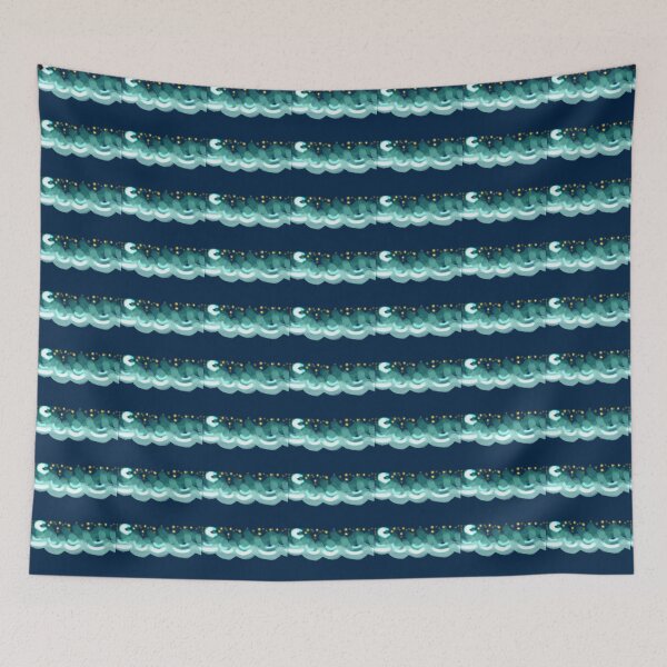 Item preview, A star filled night at sea designed and sold by TheBurningFlame.