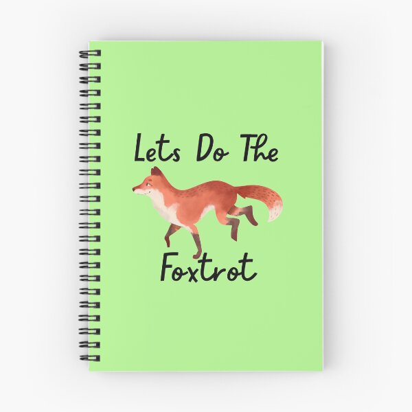 Item preview, Lets Do The Foxtrot green version designed and sold by Cora Gregory.