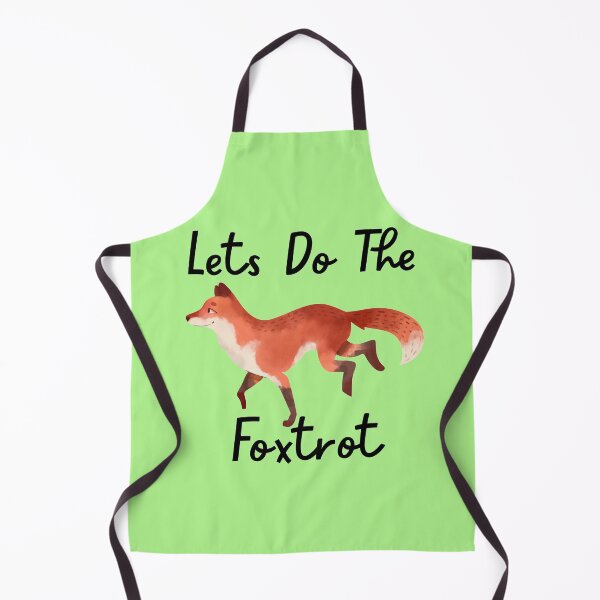 Item preview, Lets Do The Foxtrot green version designed and sold by Cora Gregory.