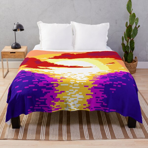 Item preview, Pixel Sunset designed and sold by LlamaTrinkets.