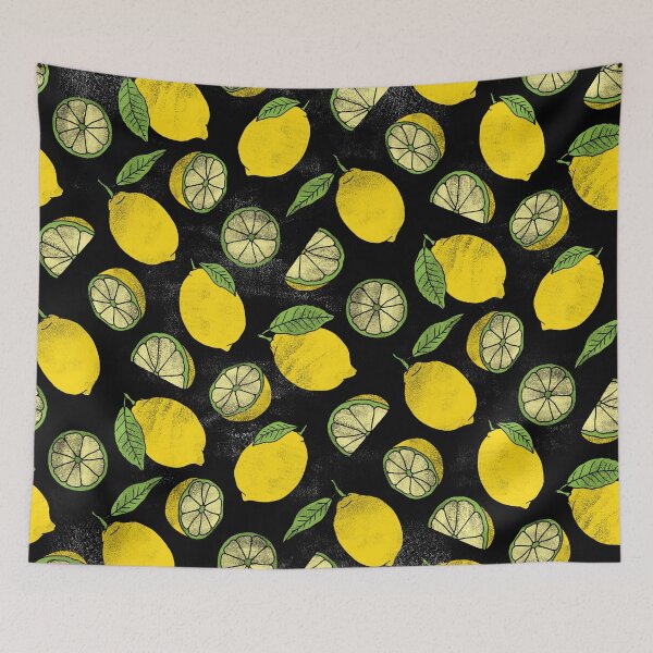Aperçu de l'œuvre Black Summer Lemons créée et vendue par Carolina Diaz.