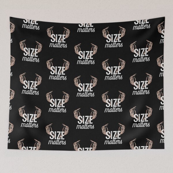 Item preview, Deer Hunting - Size Matters - Funny Gift For Hunters designed and sold by R&BApparel.