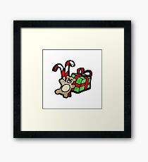 cartoon toys Framed Print