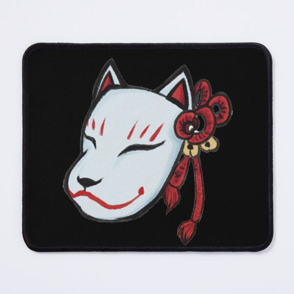 Item preview, Kitsune Fox Mask designed and sold by RakkiiRakkii.