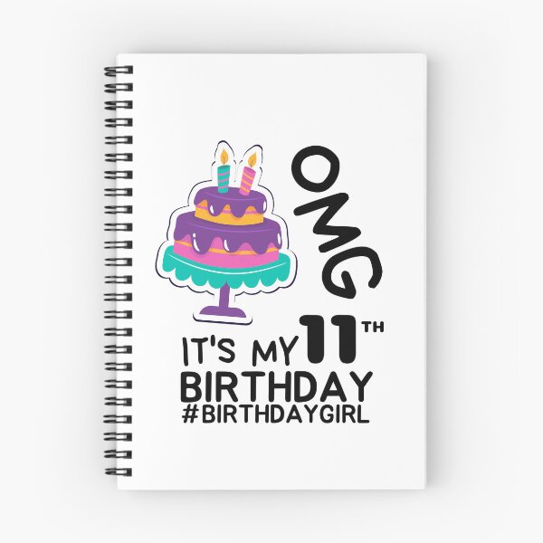 Item preview, OMG It's My 11th Birthday Shirt | 11 year old Birthday Cake Premium T-Shirt designed and sold by world-of-things.