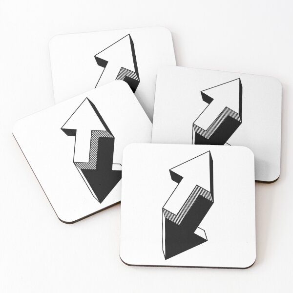 Item preview, impossible arrows - optical illusion  designed and sold by close-up.biz.