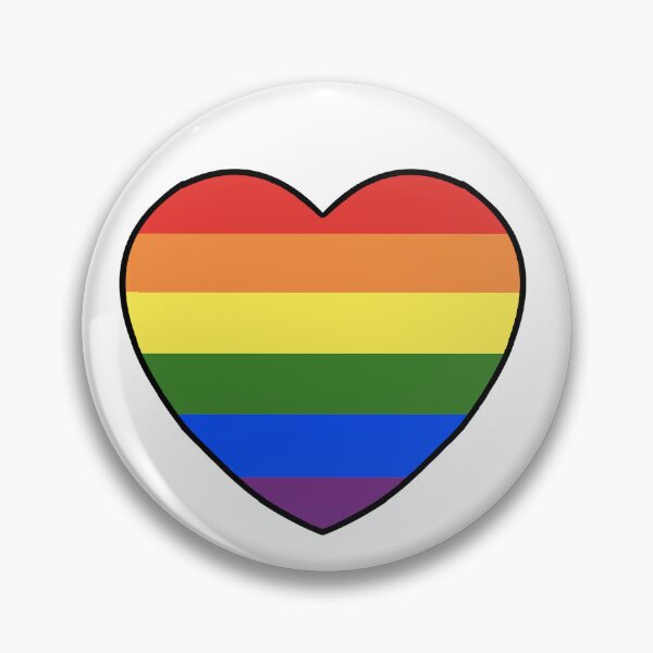 Item preview, Gay LGBTQIA Pride Heart designed and sold by NostalgiaCity.