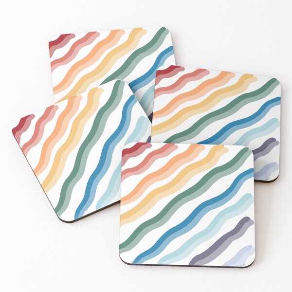 Item preview, Dual Rainbow Squiggle Lines designed and sold by EmmaLula.