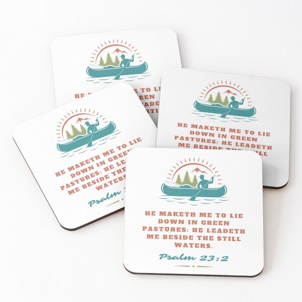 Item preview, Psalm 23:2 || Christian clothing || Christian life || Scripture || Kacie O'Neill Designs  designed and sold by kacieoneill.