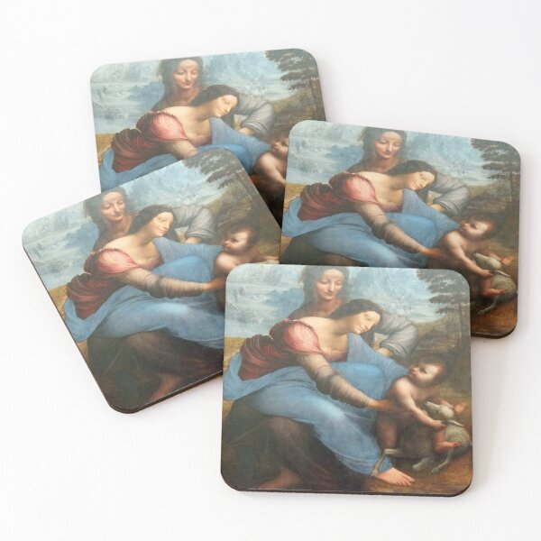 Item preview, Leonardo da Vinci's The Virgin and Child with St. Anne designed and sold by mosfunky.