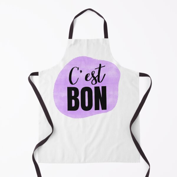Aperçu de l'œuvre C'est Bon Purple French Phrase for It's Good créée et vendue par JanesCreations.
