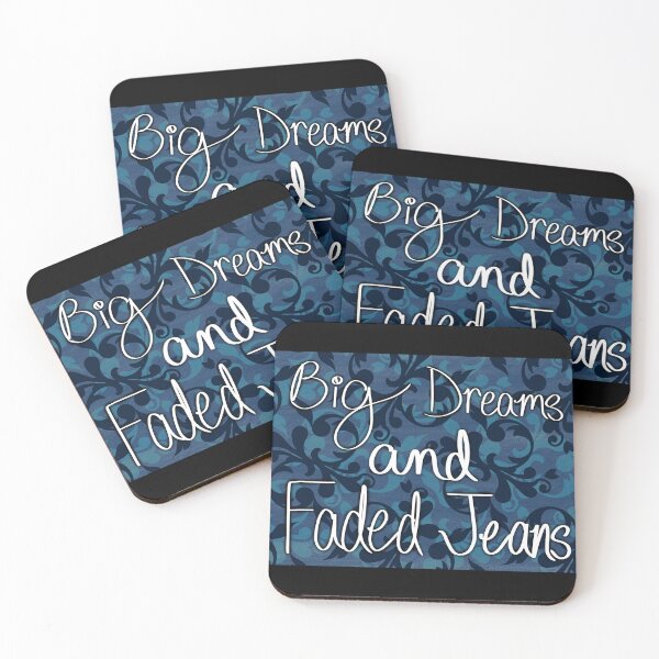 Item preview, Big Dreams and Faded Jeans  designed and sold by EmJCreations.