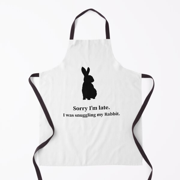 Item preview, Sorry I'm late. I was snuggling my Rabbit designed and sold by SweetPotayto95.