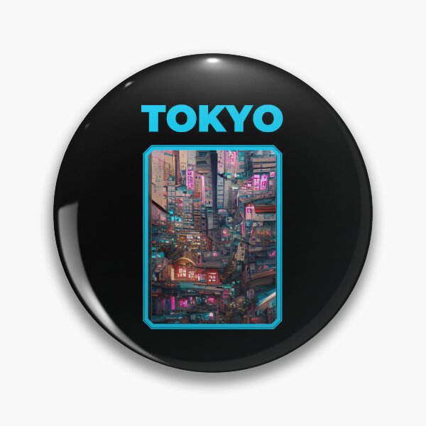 Item preview, Cyberpunk Tokyo City Abstract Sci- Fi Design designed and sold by patricklevar.