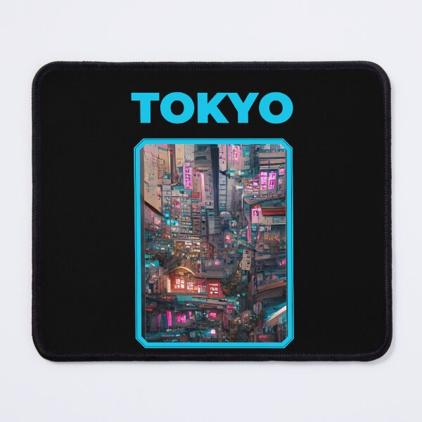 Item preview, Cyberpunk Tokyo City Abstract Sci- Fi Design designed and sold by patricklevar.