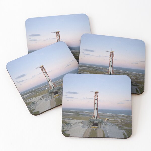 Item preview, STK203925S-High-angle view of the Apollo 8 spacecraft on the launch pad. designed and sold by StocktrekImages.