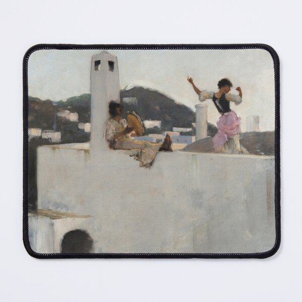 Item preview, John Singer Sargent's Capri Girl on Rooftop designed and sold by mosfunky.