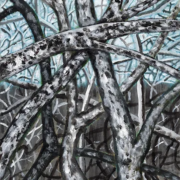 Aperçu de l'œuvre 'Blue Ridge Ruminations # 9' de Jerry Kirk