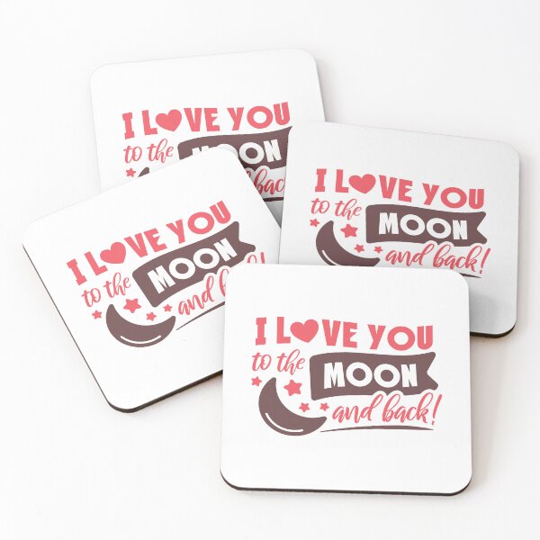 Item preview, I Love You to the Moon and Back designed and sold by greenoriginals.