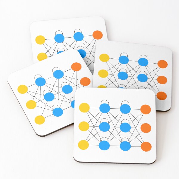 Item preview, Recurrent Neural Network (RNN) - Neural Networks designed and sold by Mechashadow.