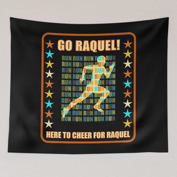 Item preview, Go Raquel Runner Support Fan Here to Cheer Favorite Athlete designed and sold by artfulnotebook.