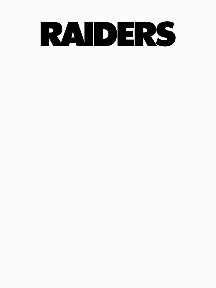 NFL Wordmark Las Vegas Raiders T-Shirt D02_714