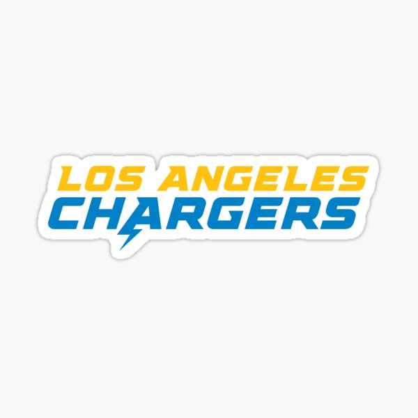 Los Angeles Chargers Sticker Pack; Hydroflask decal ; Laptop Decal