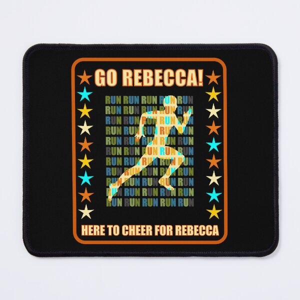 Item preview, Go Rebecca Runner Support Fan Here to Cheer Favorite Athlete designed and sold by artfulnotebook.