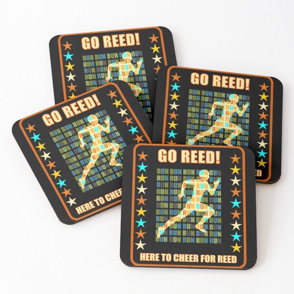 Item preview, Go Reed Runner Support Fan Here to Cheer Favorite Athlete designed and sold by artfulnotebook.