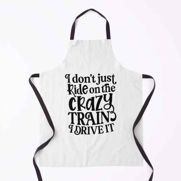 Item preview, I Don't Just Ride On The Crazy Train I Drive It designed and sold by storyboxdesigns.