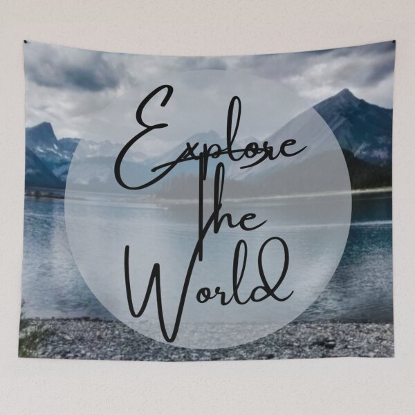 Item preview, Explore The World - Alluring Scenery Of Alberta Mountains in Kananaskis designed and sold by xxUniverse777.