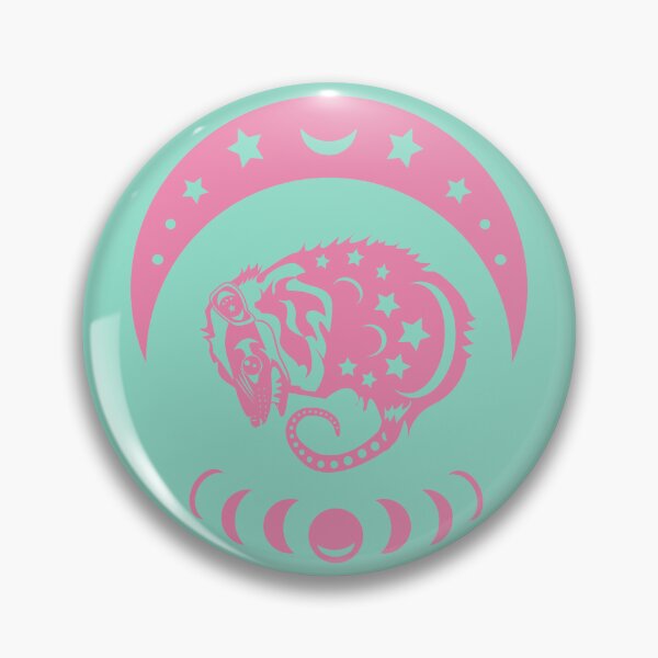 Item preview, Pink Witchy Opossum designed and sold by beerhamster.