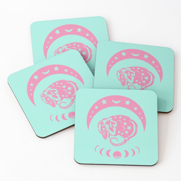 Item preview, Pink Witchy Opossum designed and sold by beerhamster.