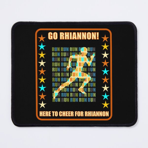 Item preview, Go Rhiannon Runner Support Fan Here to Cheer Favorite Athlete designed and sold by artfulnotebook.