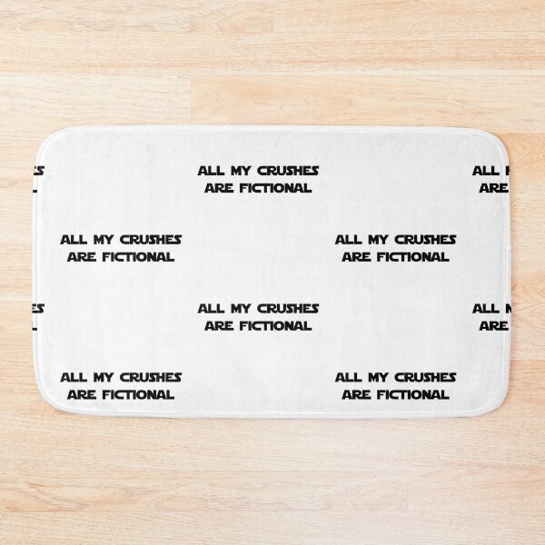 Item preview, My Crushes Are Fictional :(  designed and sold by Shea Sketches.