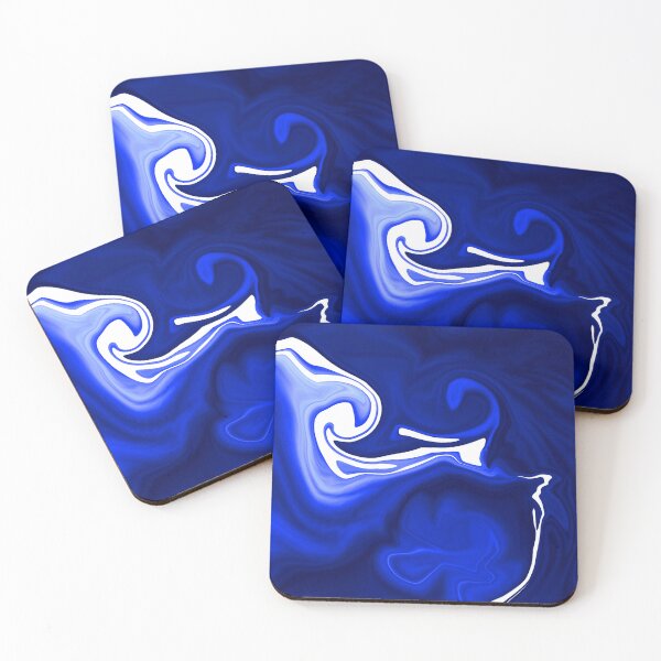 Item preview, Electric Blue Abstract designed and sold by slimbirdy.