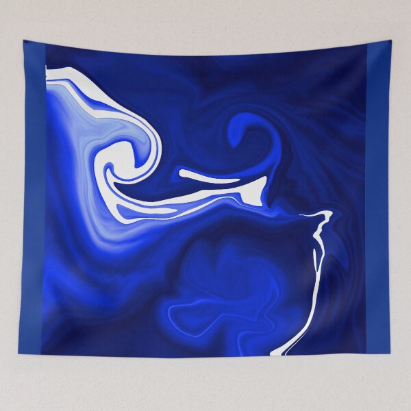 Item preview, Electric Blue Abstract designed and sold by slimbirdy.