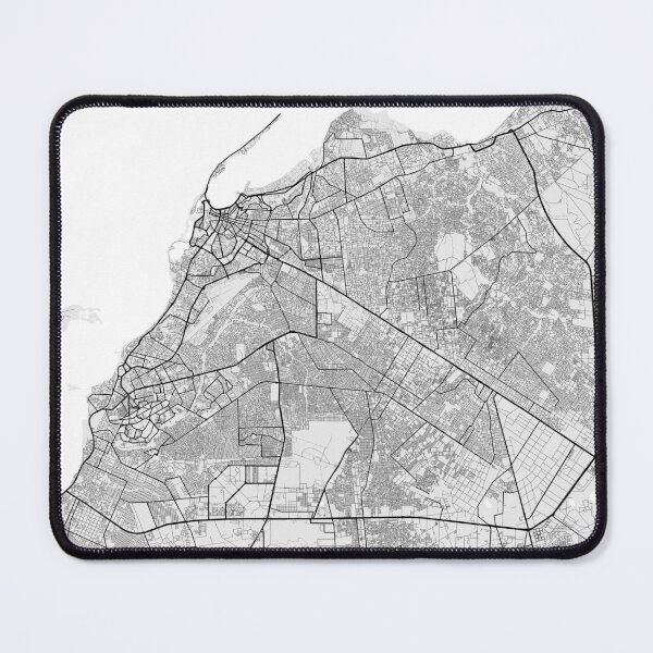 Item preview, Luanda City Map of Angola - Light designed and sold by deMAP.