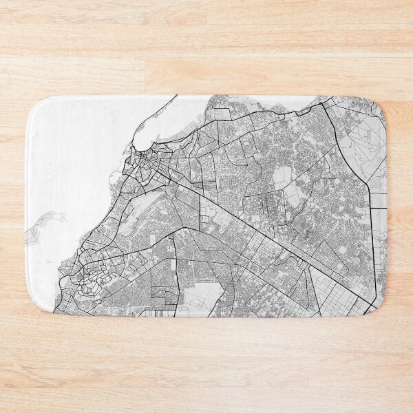 Item preview, Luanda City Map of Angola - Light designed and sold by deMAP.