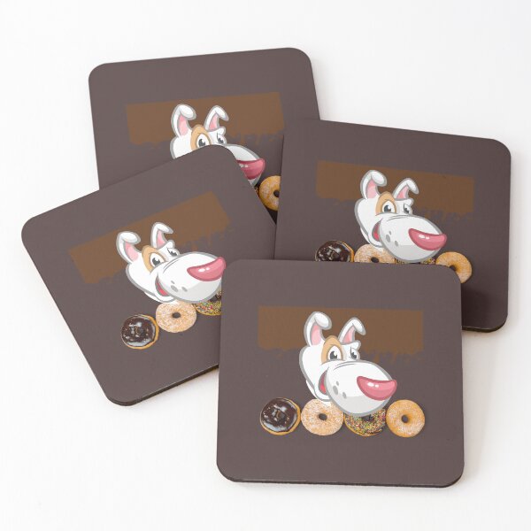 Item preview, Cute Dog with  Donut-funny  designed and sold by Cheeky Popp.