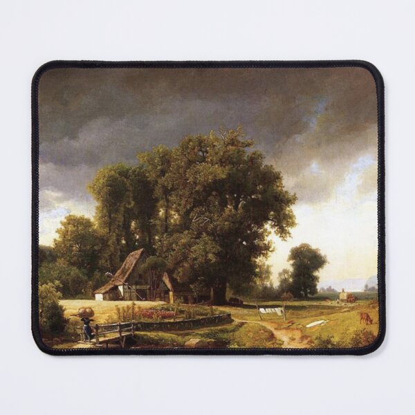 Item preview, Albert Bierstadt's Westphalian Landscape designed and sold by mosfunky.