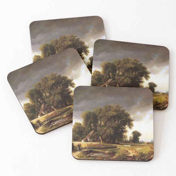 Item preview, Albert Bierstadt's Westphalian Landscape designed and sold by mosfunky.
