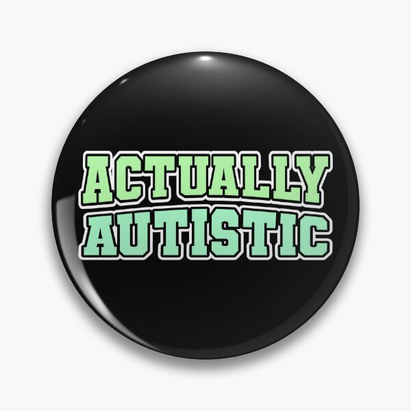 Item preview, Actually Autistic Autism Awareness Preppy Green Neurodivergence designed and sold by cashewdays.