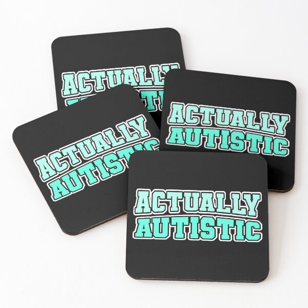 Item preview, Actually Autistic Autism Awareness Preppy Teal Neurodivergence designed and sold by cashewdays.