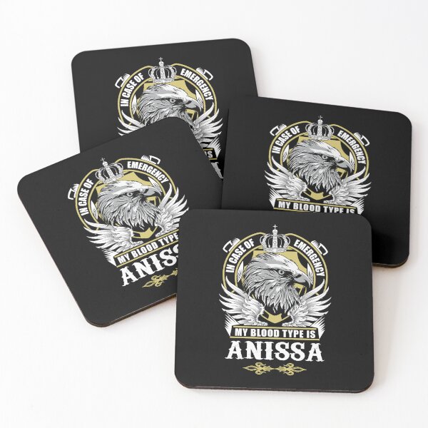Item preview, Anissa Name T Shirt - In Case Of Emergency My Blood Type Is Anissa  Gift Item Tee designed and sold by hautalachante.