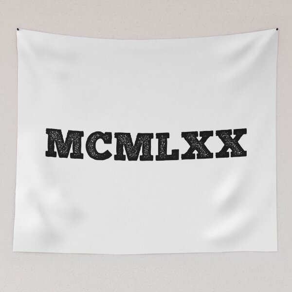 Item preview, 1970 Roman Numerals designed and sold by MSA-42.