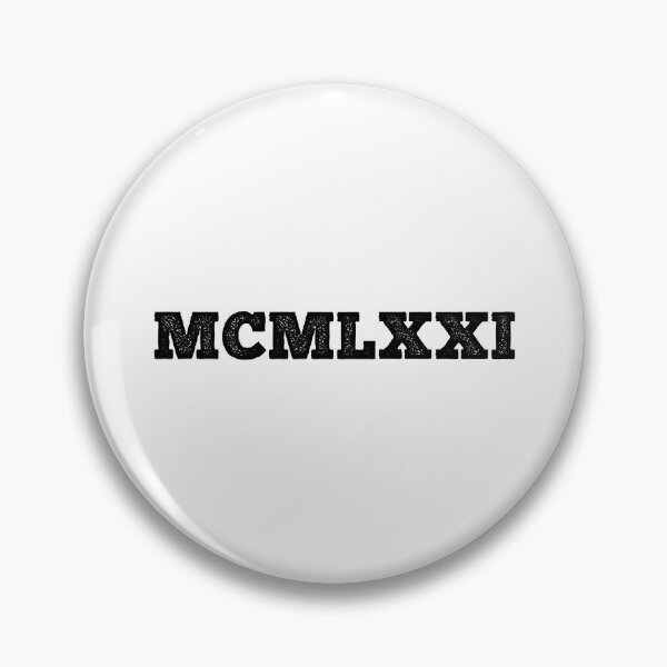 Item preview, 1971 Roman Numerals designed and sold by MSA-42.