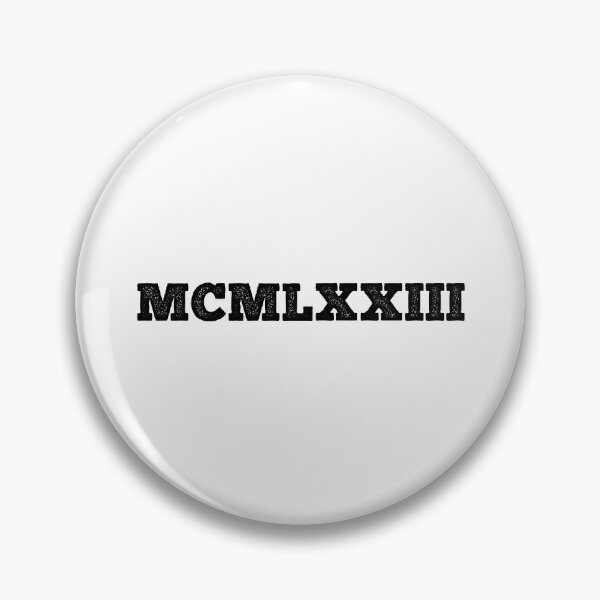 Item preview, 1973 Roman Numerals designed and sold by MSA-42.